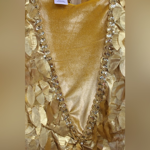 Chasing Fireflies Golden Phoenix Costume Size 10 - Picture 6 of 15